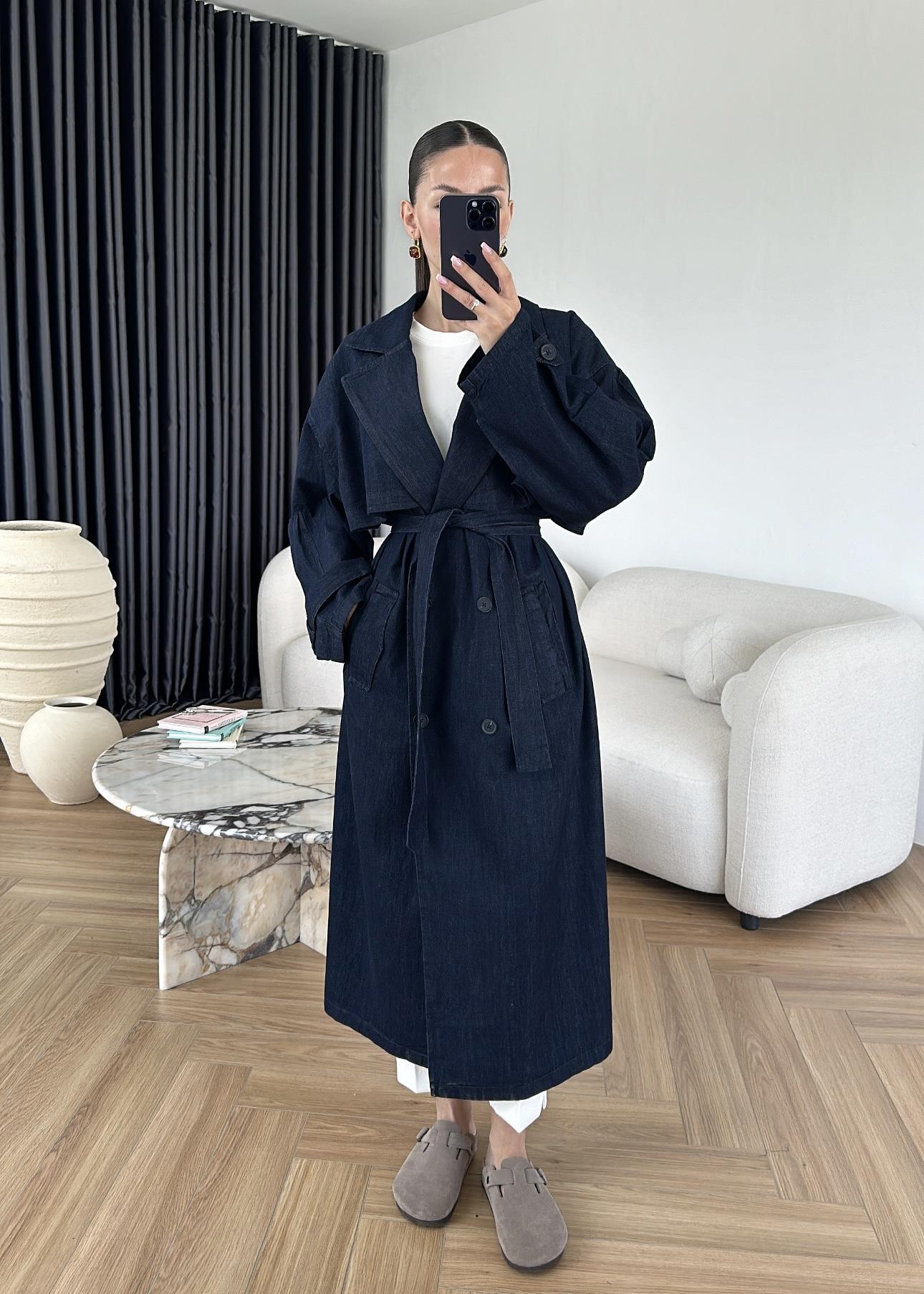 Denim Premium Trençkot