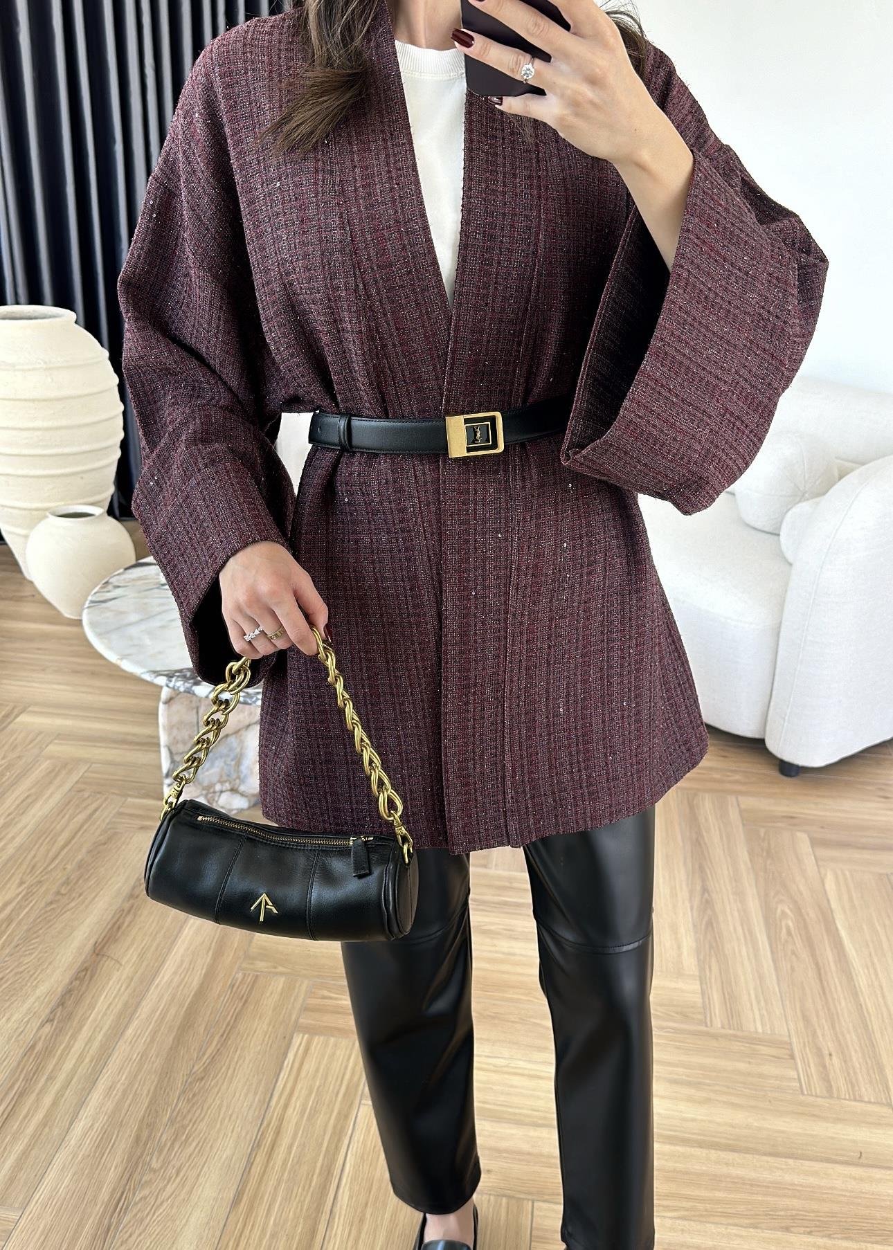 Tüvit Pullu Kimono