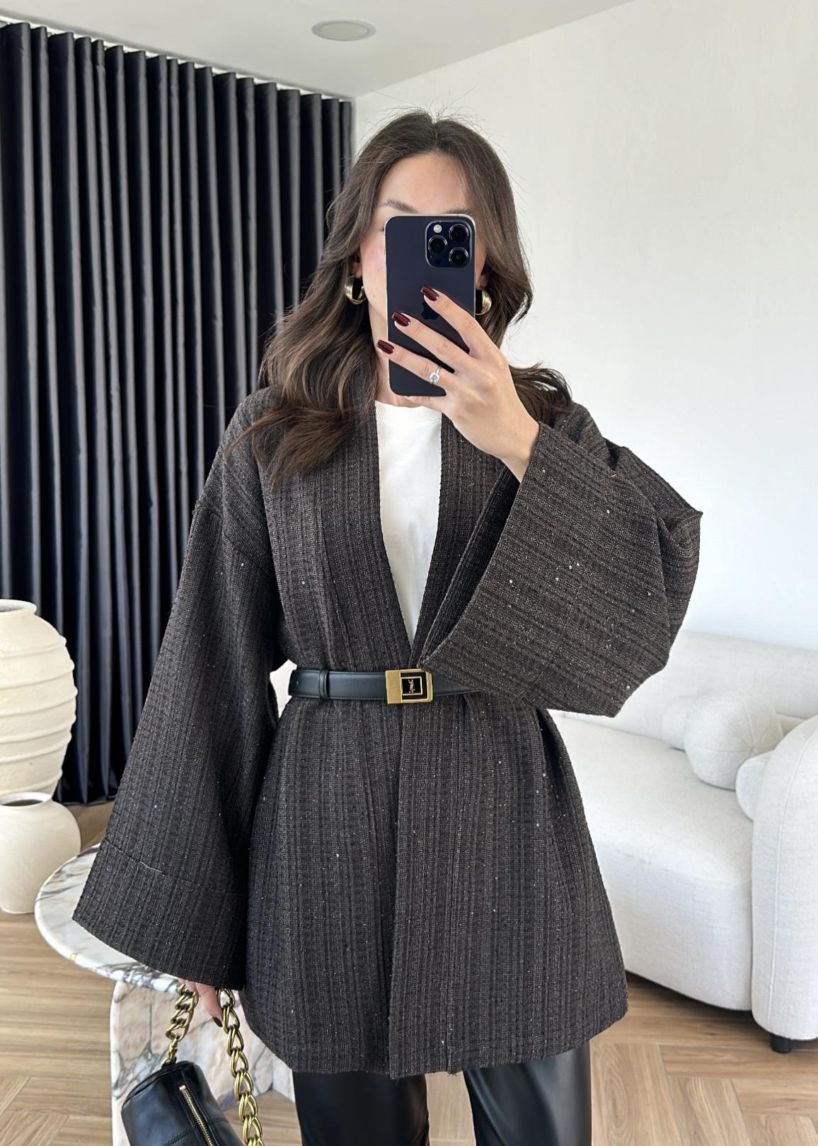 Tüvit Pullu Kimono