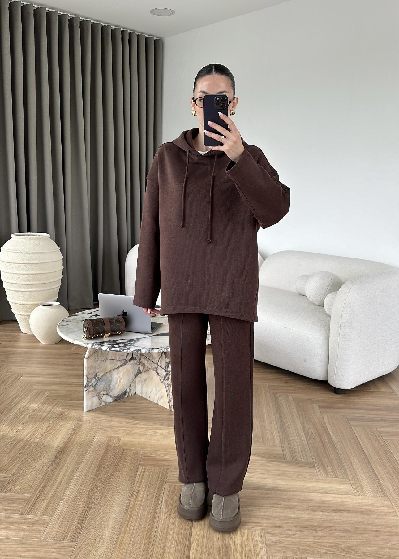 Arkası Uzun Sweat Takım