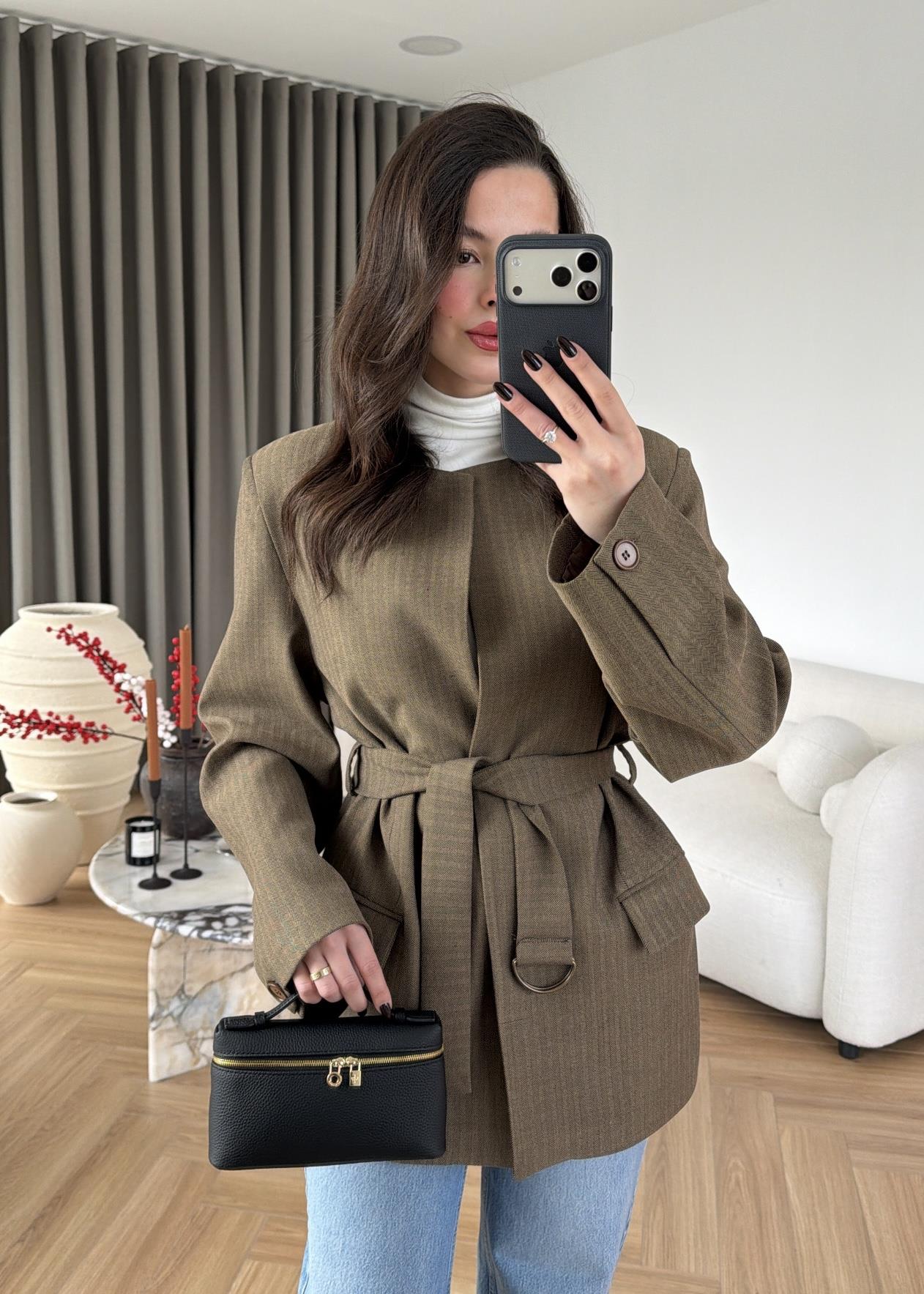 Vibe Kemerli Blazer