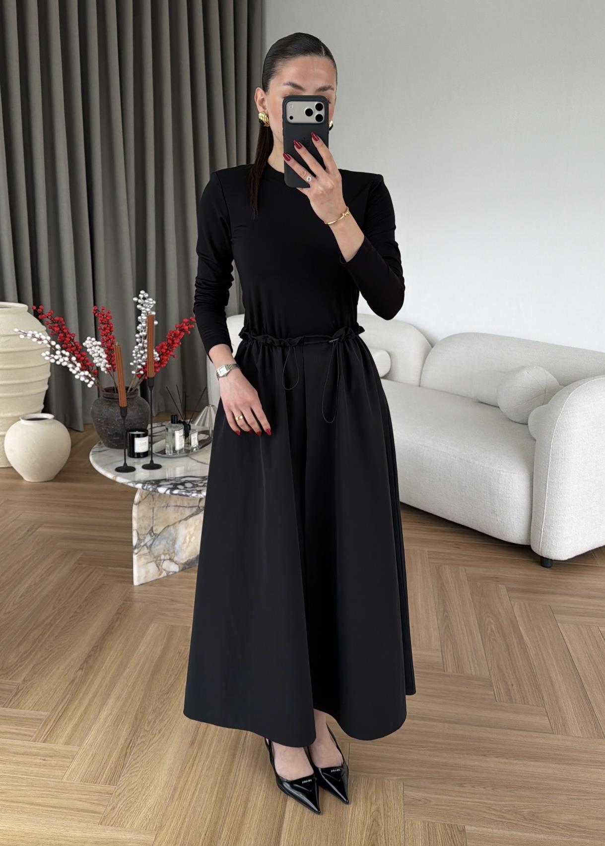 Bella Vatkalı Elbise