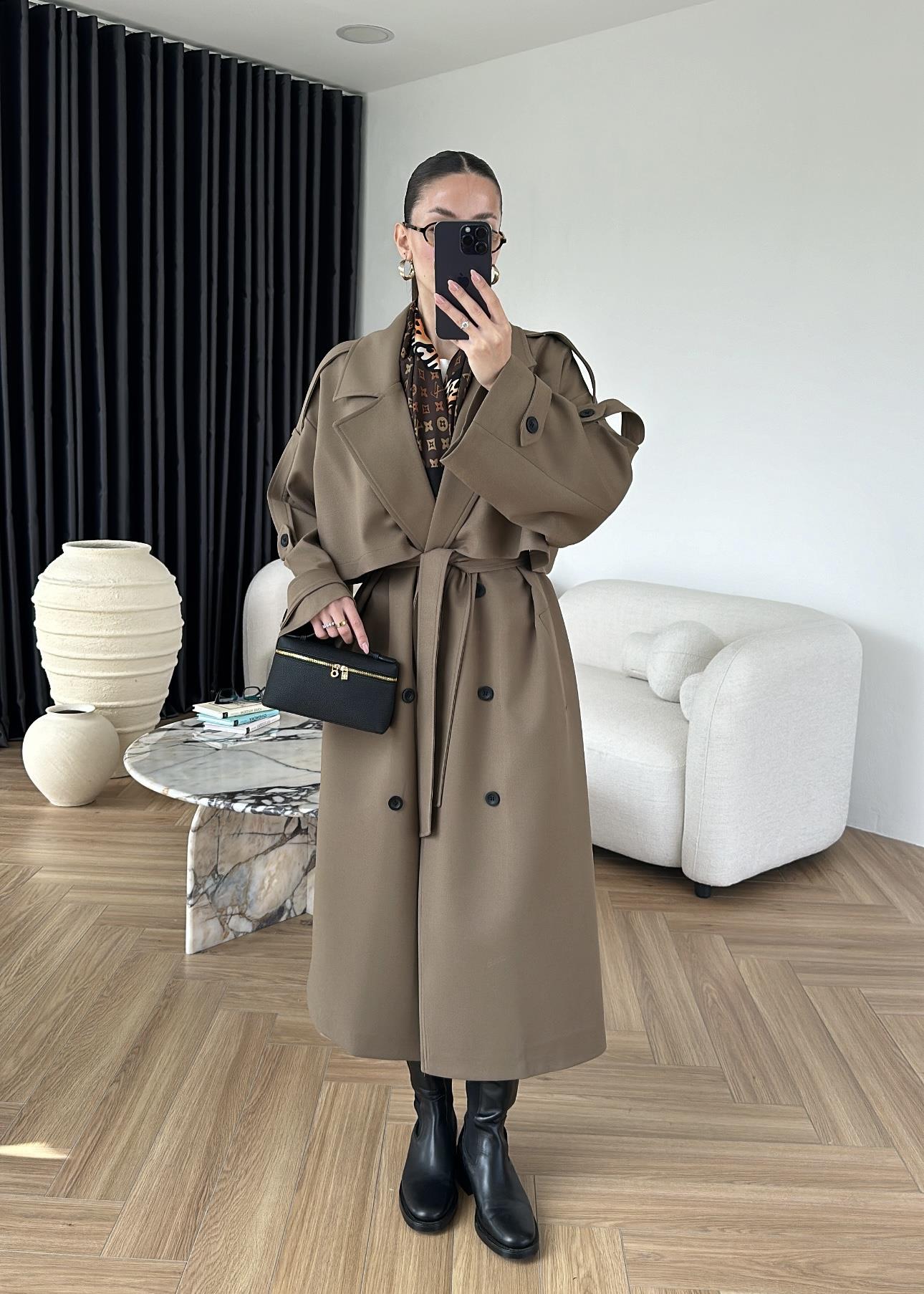 James Premium Oversize Trençkot
