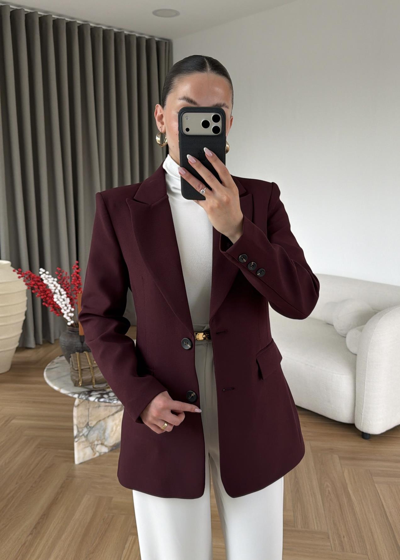 Josef Belden Oturtmalı Blazer