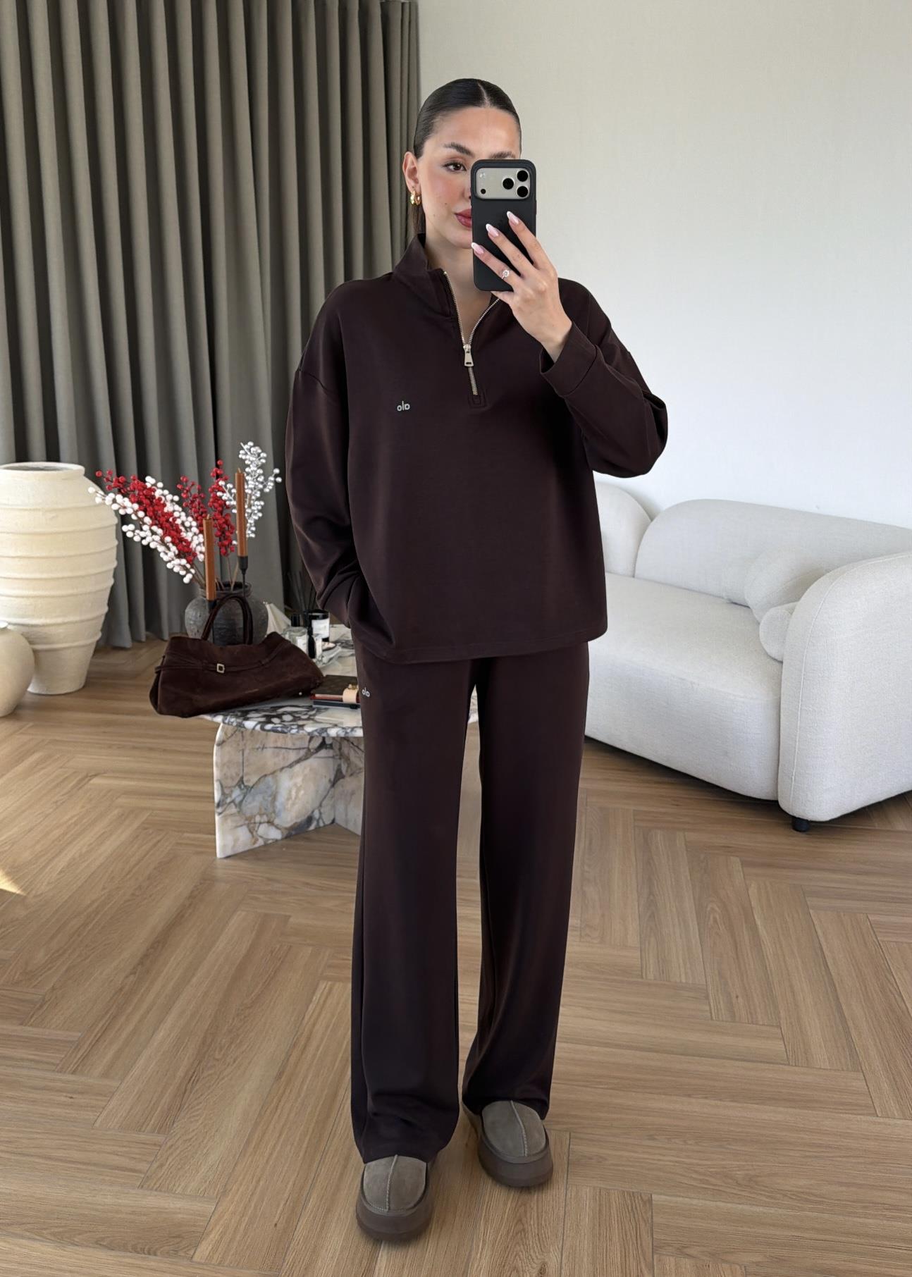 Lona Fermuarlı Modal Takım