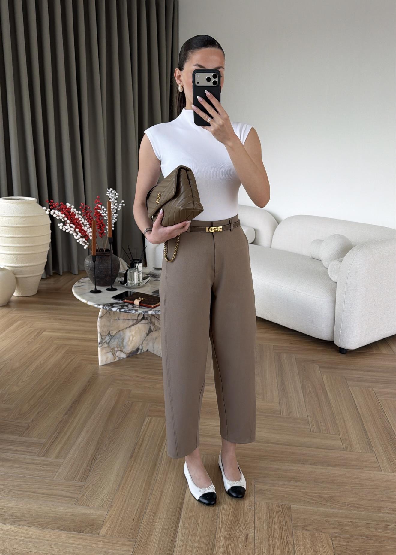 Modern Cut Pantolon