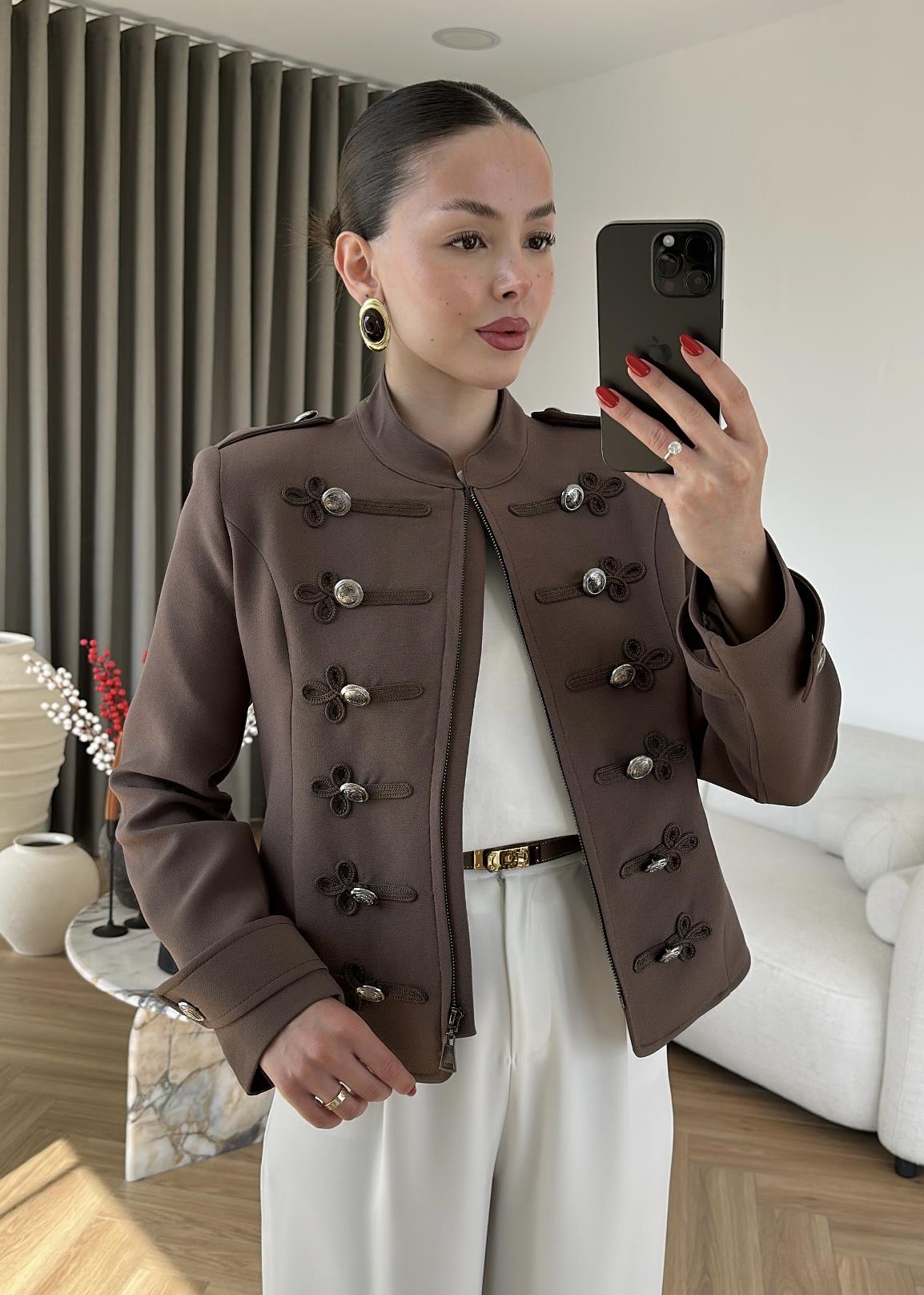 Çin Esintili Blazer
