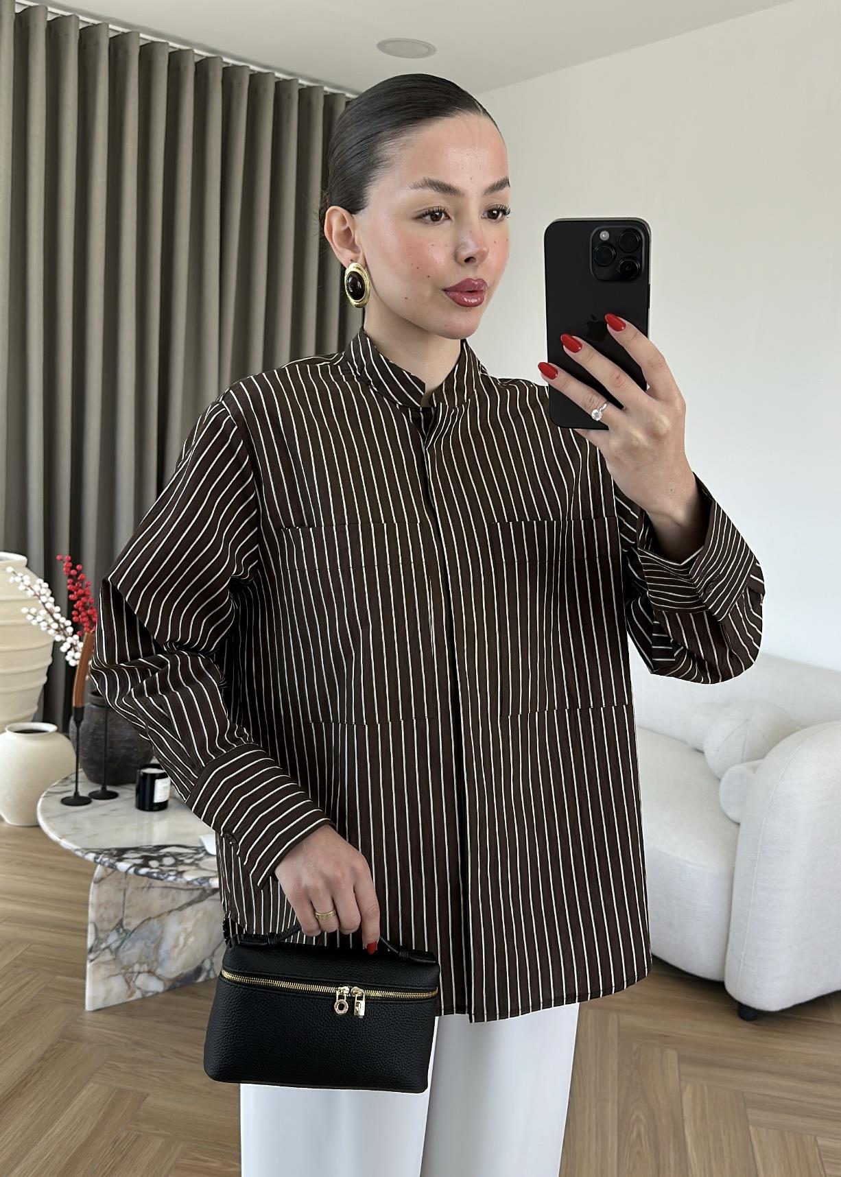 Pucca Çizgili Gömlek
