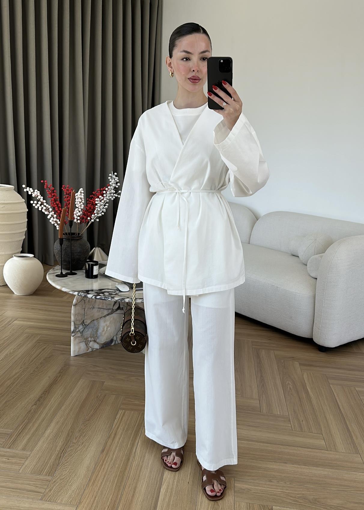 Claire Keten Kimono Takım