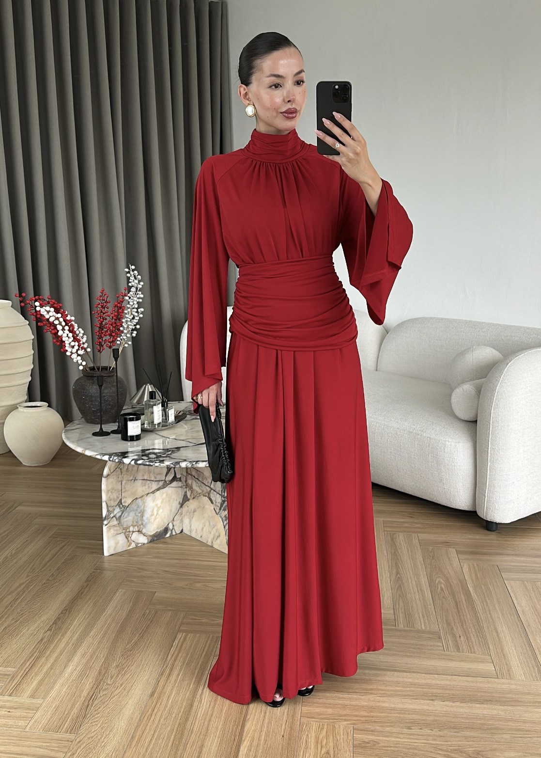 Drapeli Premium Elbise