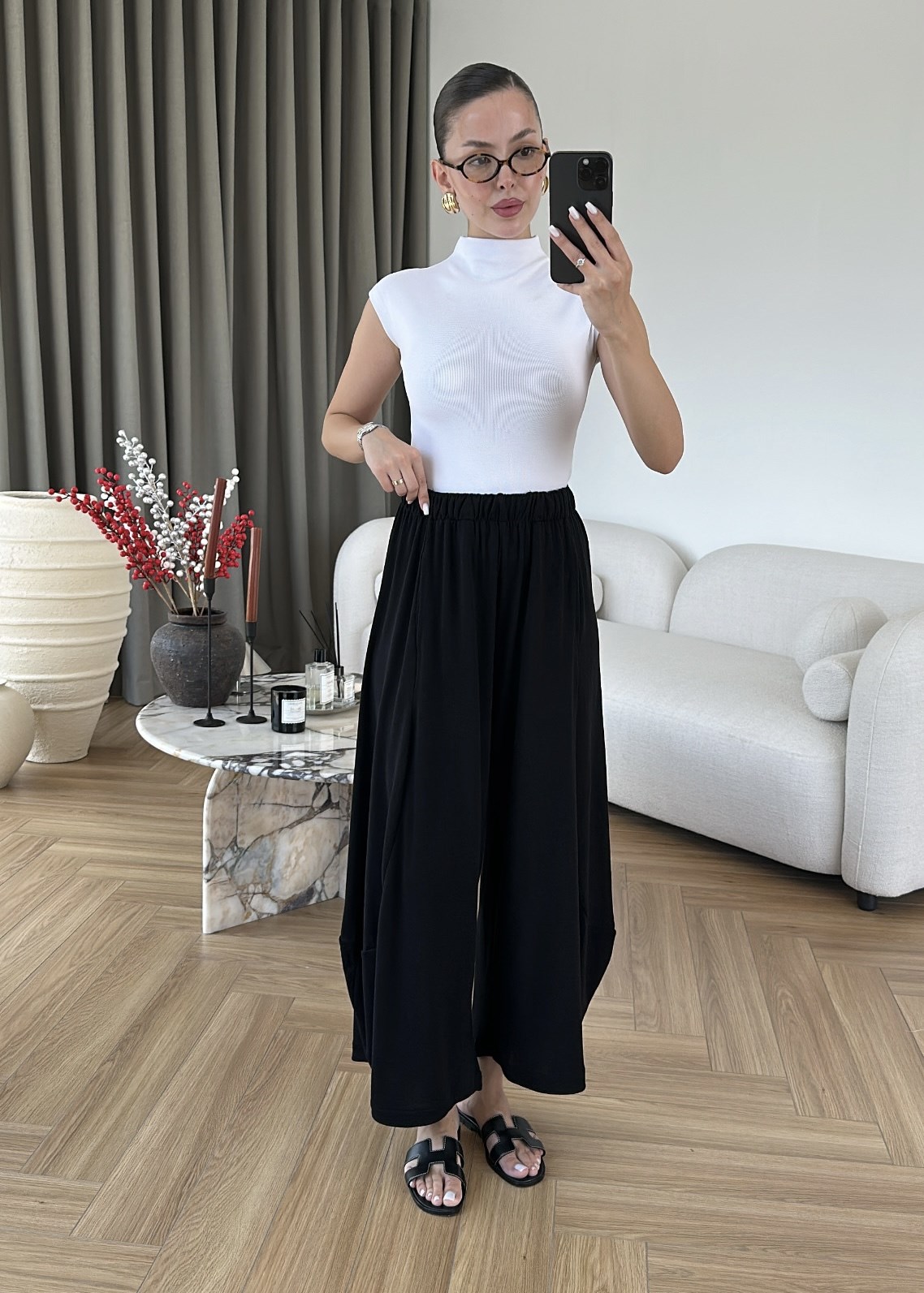 Yan Parçalı Eşofman Pantolon