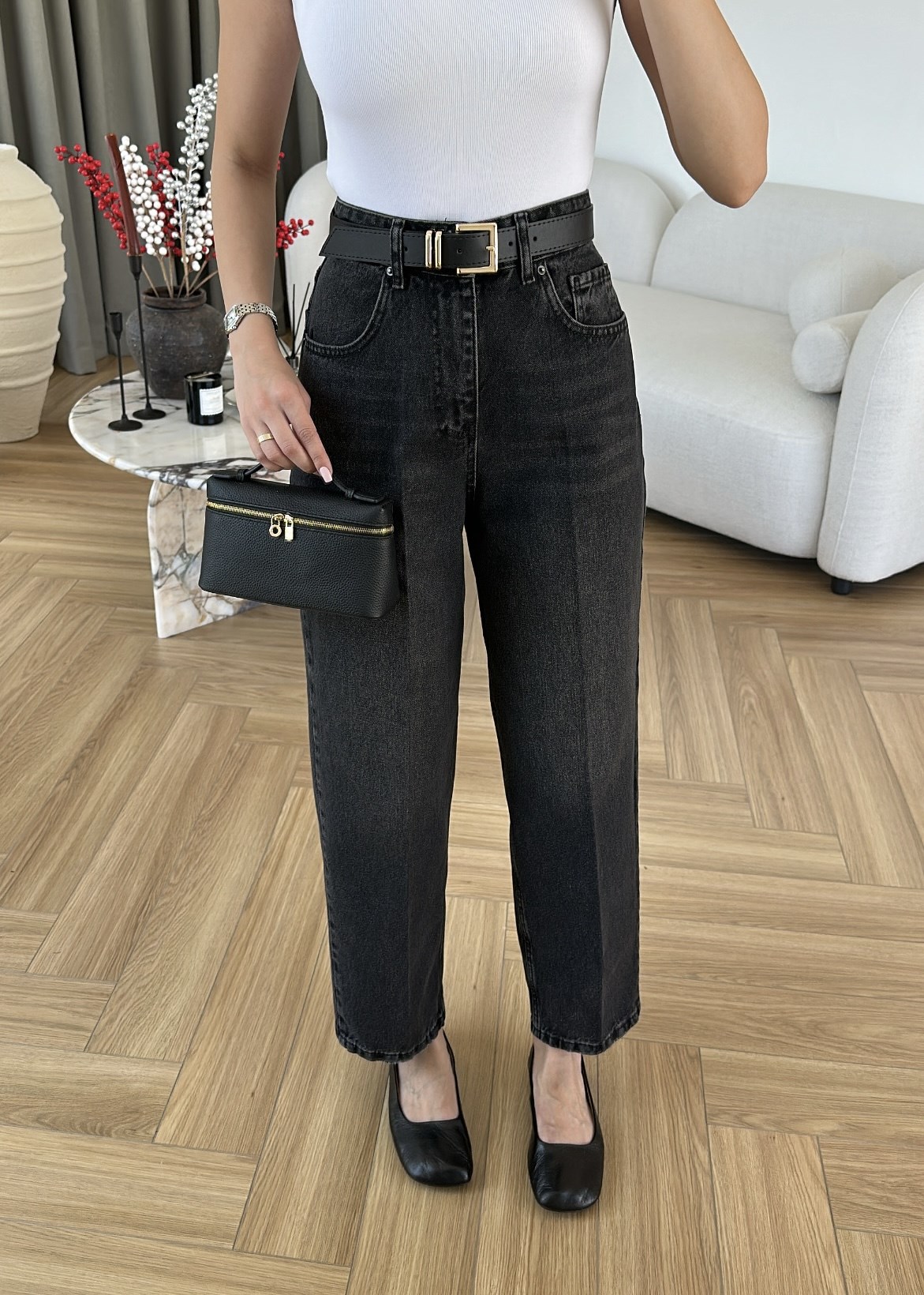 Terra Kemerli Balon Mom Jean