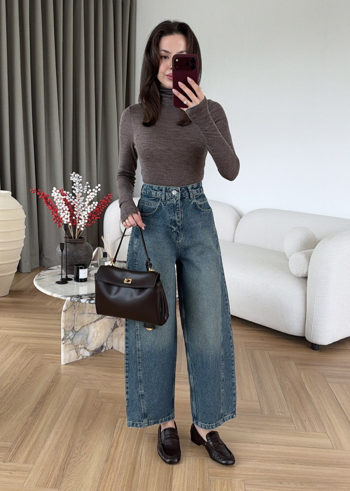 Barrel Parçalı Jean