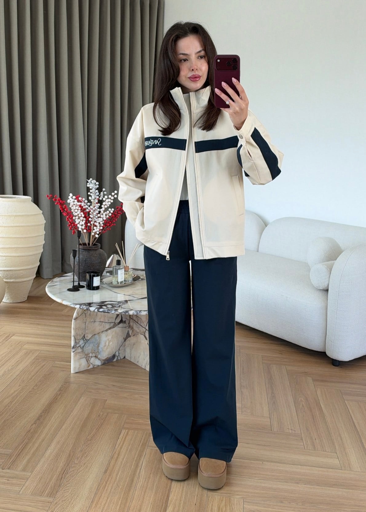 Nakışlı Ceket Pantolon Takım