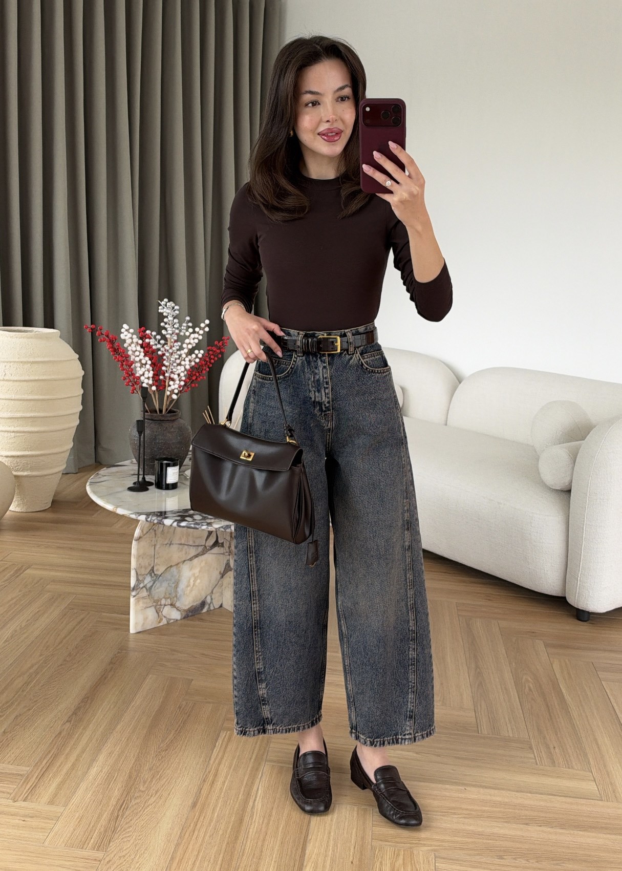 Barrel Parçalı Jean