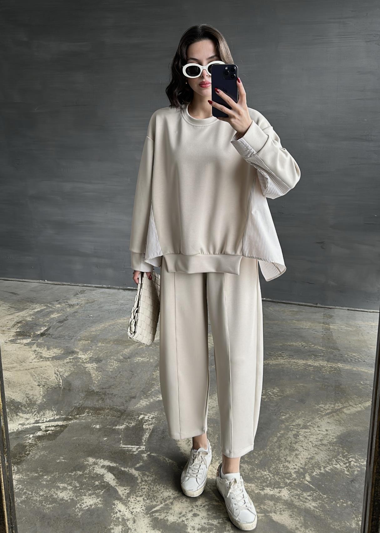 Garnili Modal Sweat Pantolon Takım