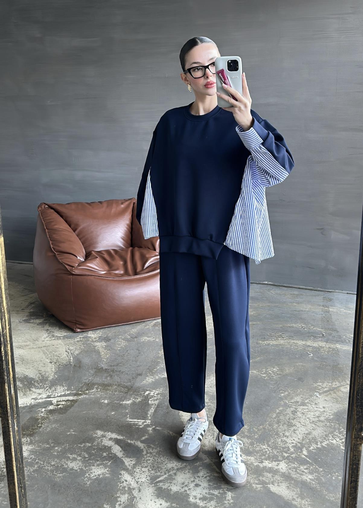 Garnili Modal Sweat Pantolon Takım