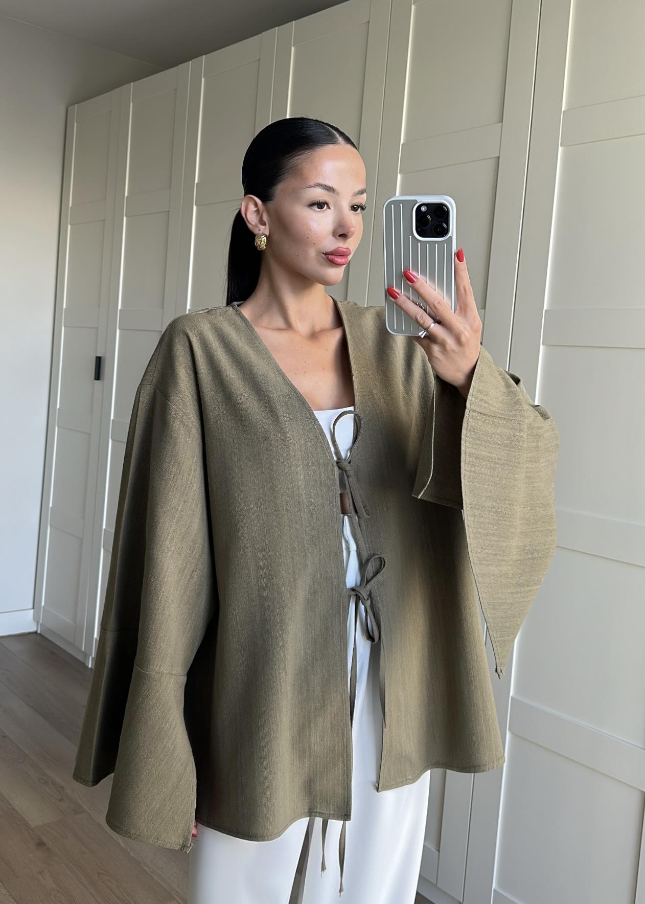 Efil Keten Kimono