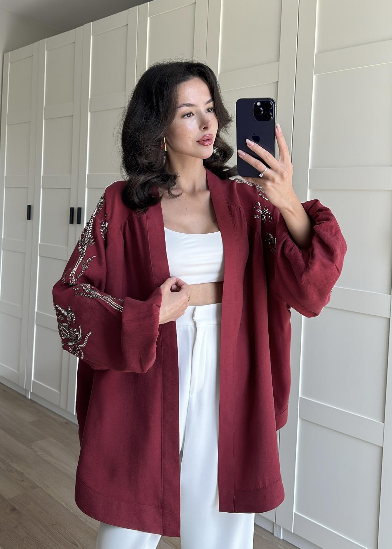 Dolce İşlemeli Kimono
