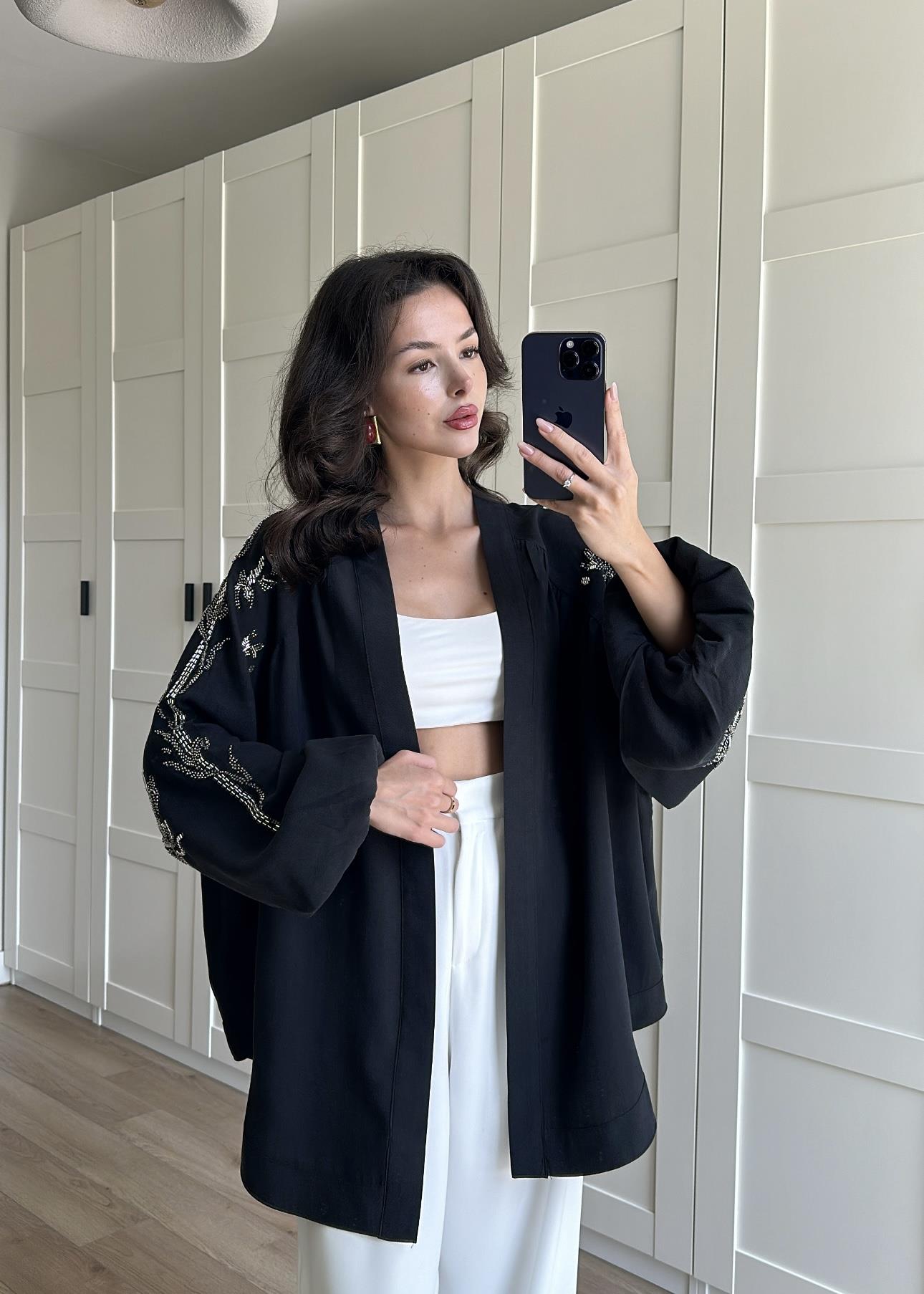 Dolce İşlemeli Kimono