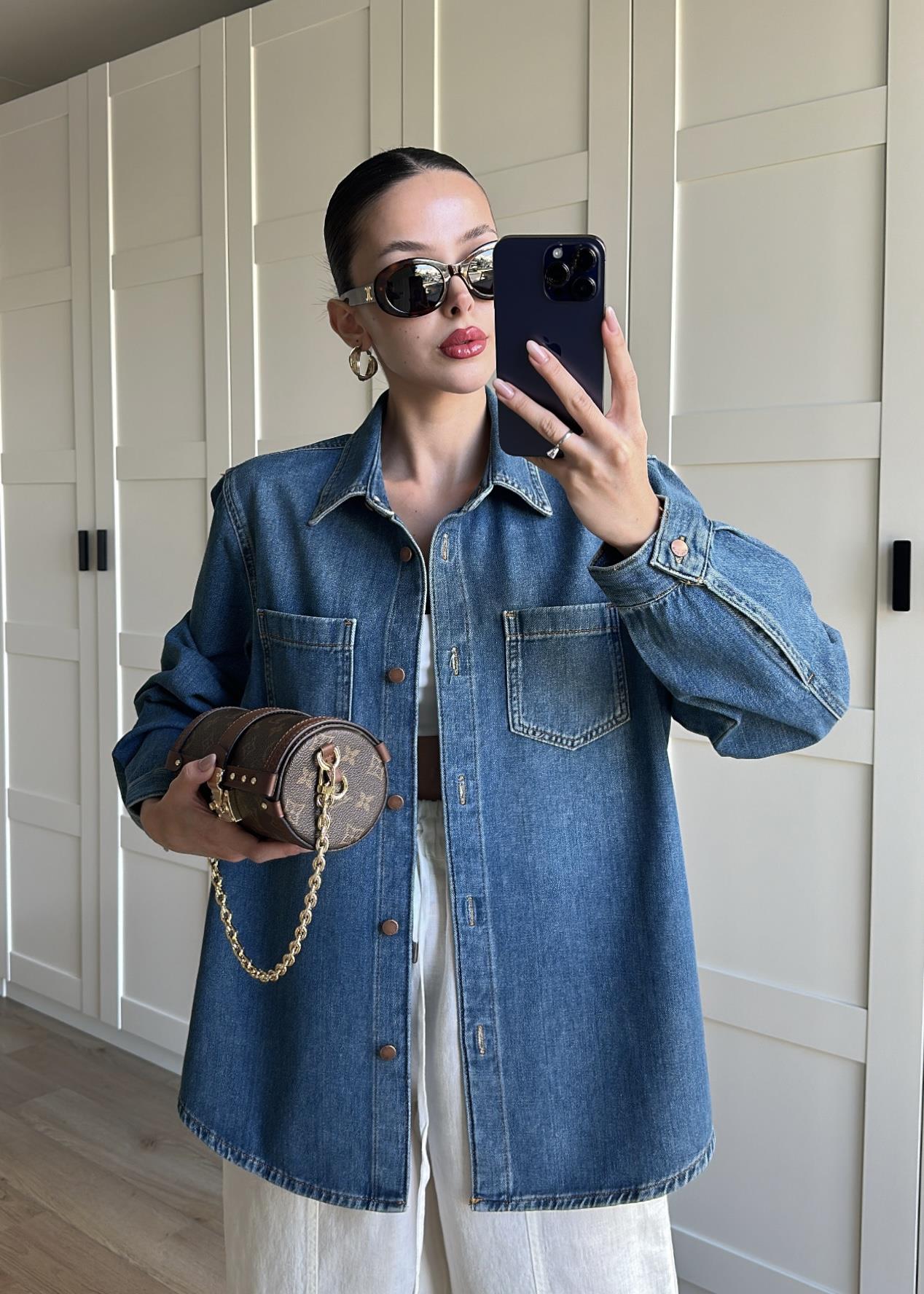 Benetton Denim Ceket