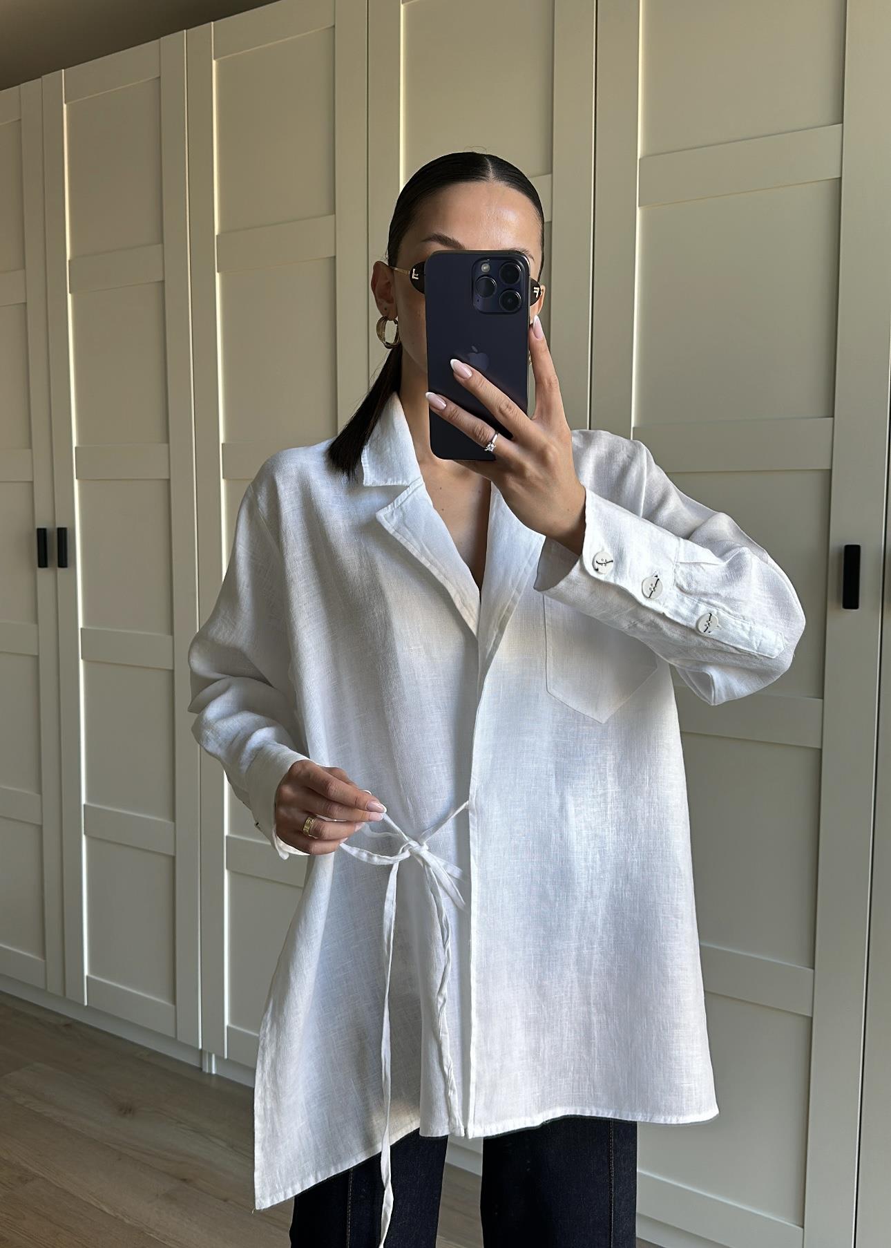 Tek Cepli Orfeo Kimono